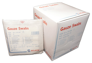 Harsotaitos Selefa 10x10cm 8krs steriili