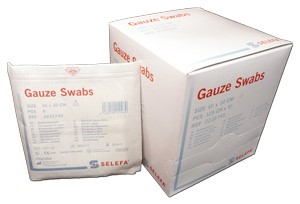 Harsotaitos Selefa 10x10cm 8krs steriili