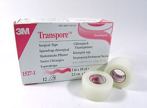 Haavateippi muovi Transpore 25mm reijite