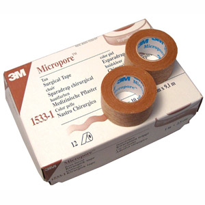 Haavateippi Micropore 25mm kuituk. ihonv