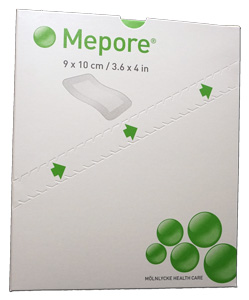 Haavatyyny Mepore 8x10cm ster