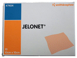Haavaverkko Jelonet 10x10cm rasvaside st