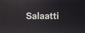 Linjastokyltti Salaatti