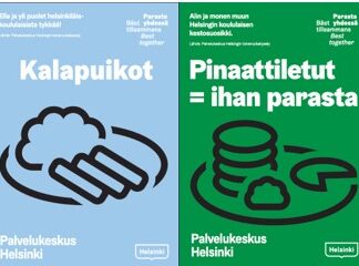 Julistesarja 4 erilaista