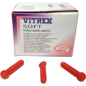 Lansetti 28G pistolaitteisiin, punainen