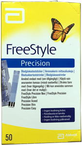 Verensokeritestiliuskat FreeStyle Precis Verensokeritestiliuskat FreeStyle Precis