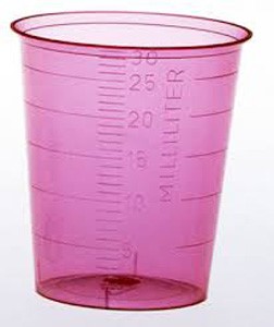 Lääkelasi kk 30ml punainen