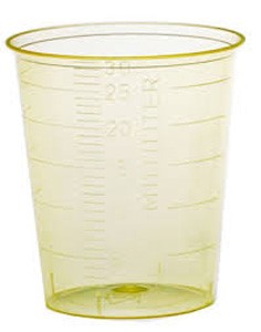 Lääkelasi kk 30ml keltainen