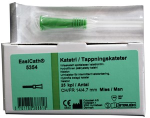 Kertakatetri EasiCath nelaton liuk. CH14