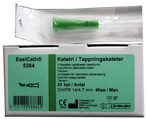 Kertakatetri EasiCath Tiemann liuk. CH14