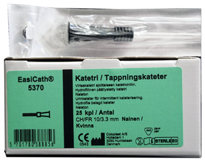 Kertakatetri EasiCath naisten liuk. CH10