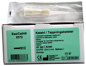 Kertakatetri EasiCath naisten liuk. CH12