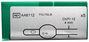 Kestokatetri Folysil nelaton 2-tie CH12