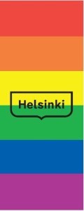 Pride pystylippu 140×350 Helsinki